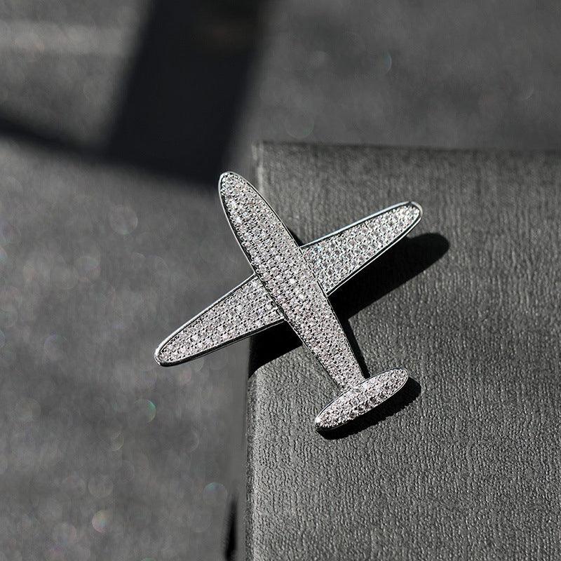 Airplane Brooch - Bijoux Royal
