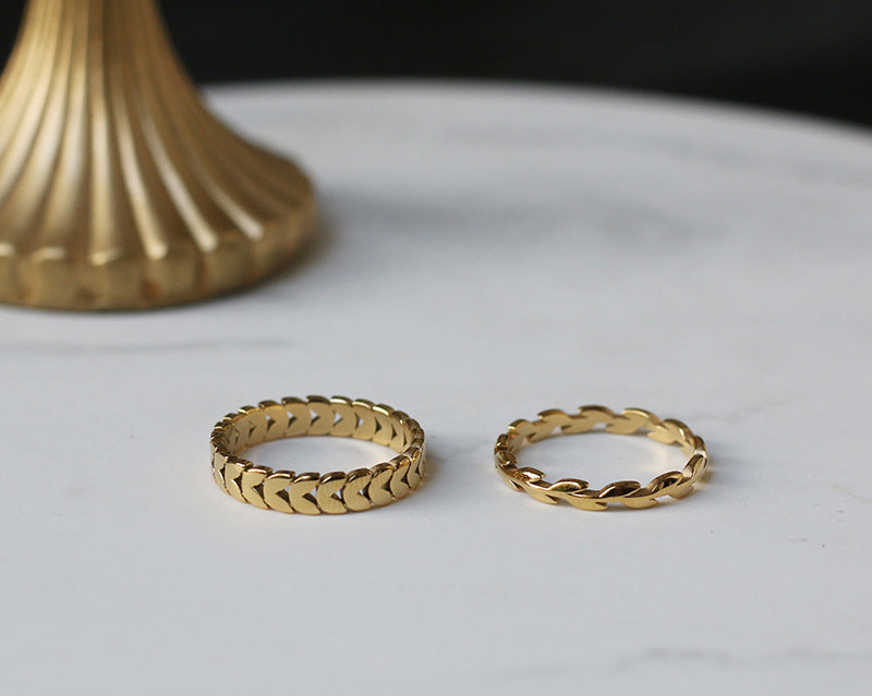 Flor Ring Set - Bijoux Royal