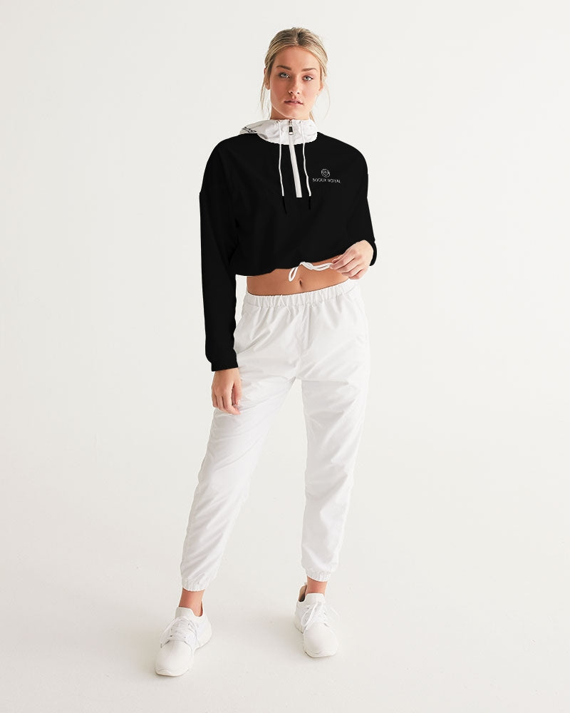 Women's Cropped Windbreaker - Bijoux Royal