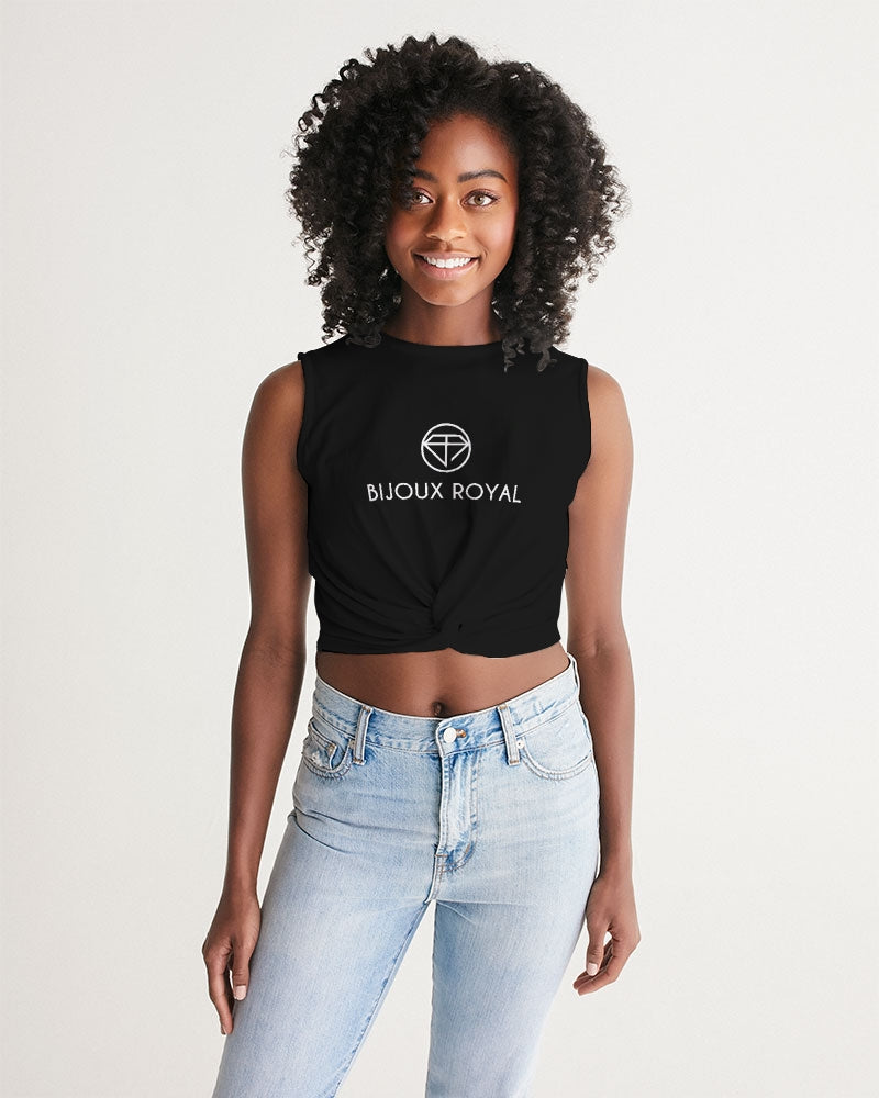 Women's Twist-Front Tank - Bijoux Royal