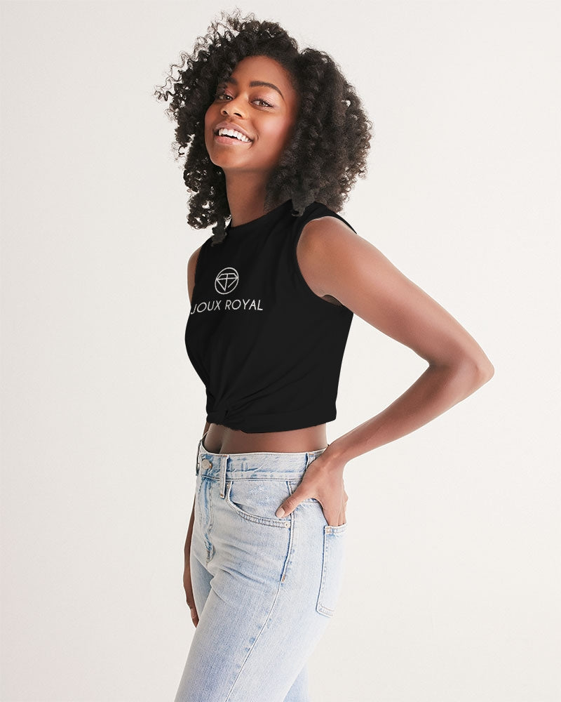 Women's Twist-Front Tank - Bijoux Royal