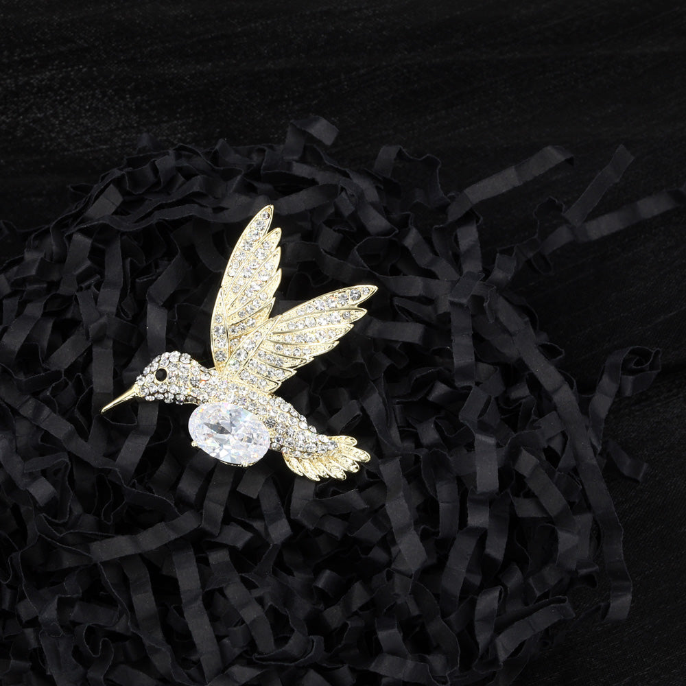Hummingbird Brooch - Bijoux Royal