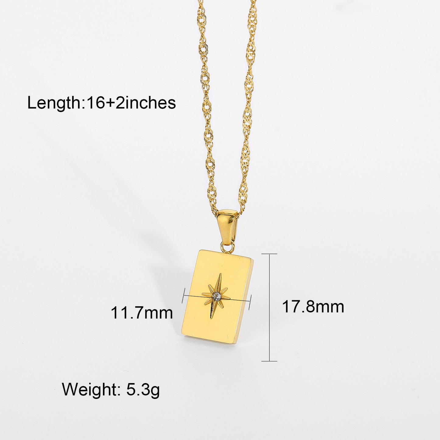 Tarot Card Necklace - Bijoux Royal