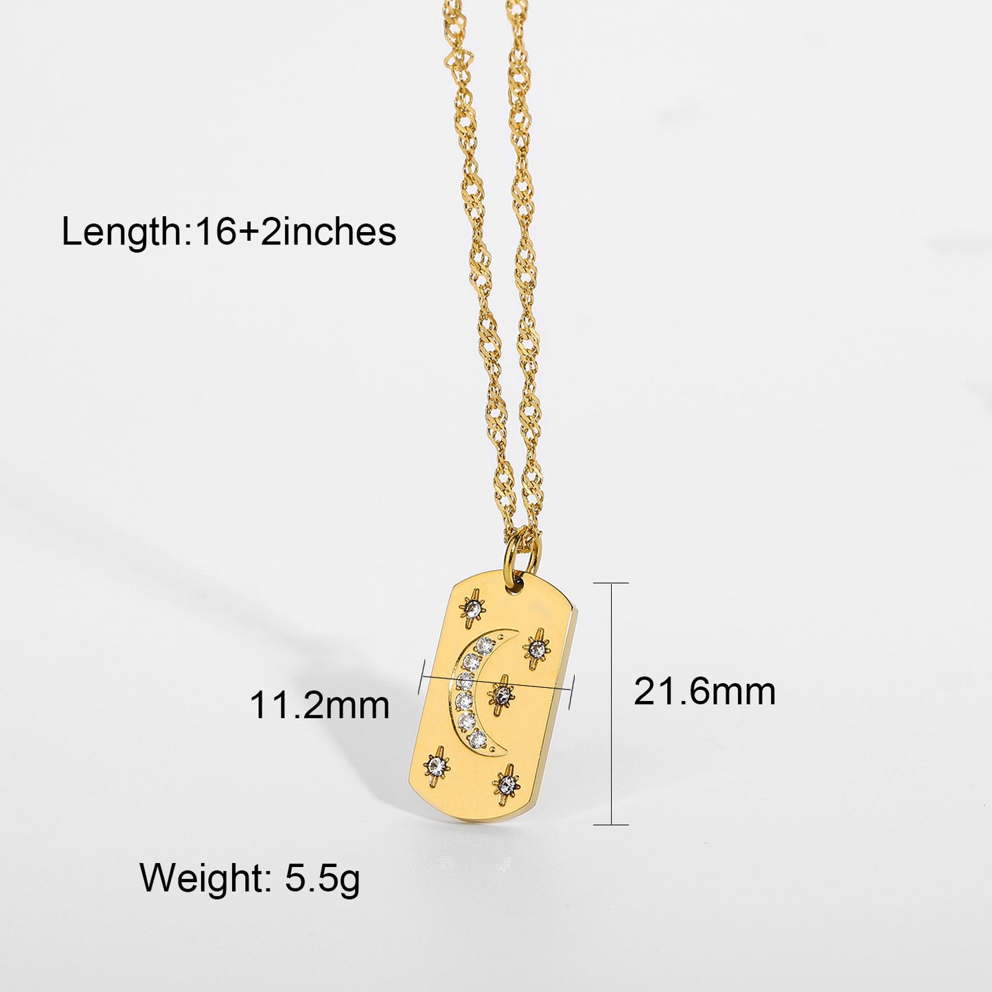 Tarot Card Necklace - Bijoux Royal