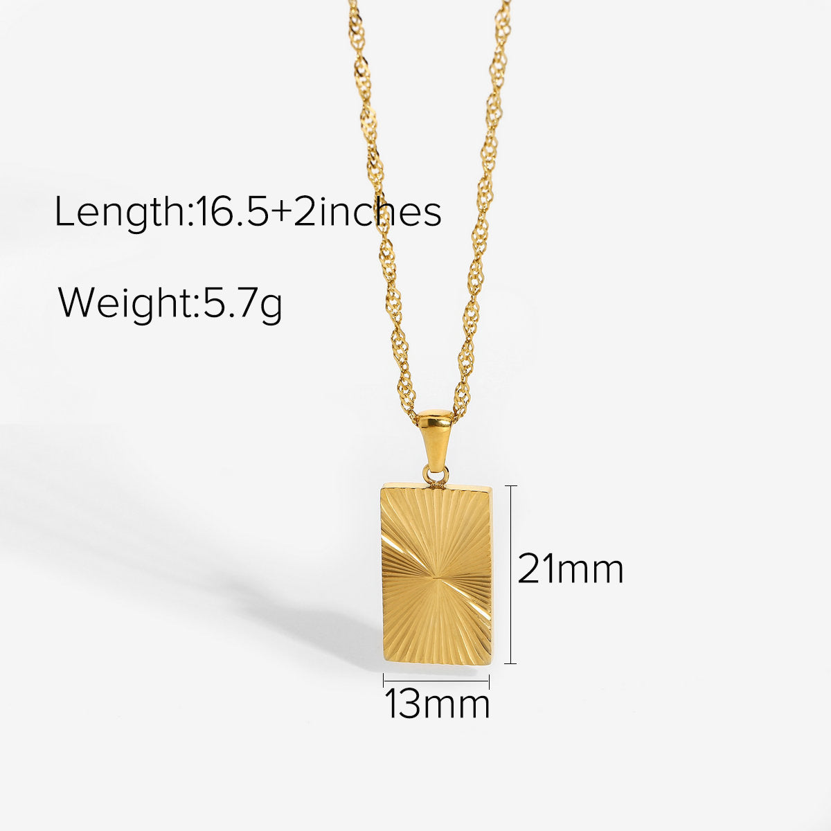 Tarot Card Necklace - Bijoux Royal