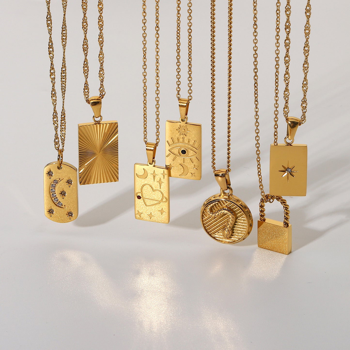 Tarot Card Necklace - Bijoux Royal