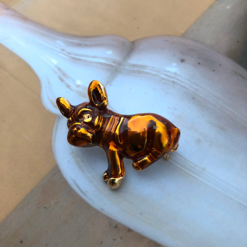 Frenchie Brooch - Bijoux Royal