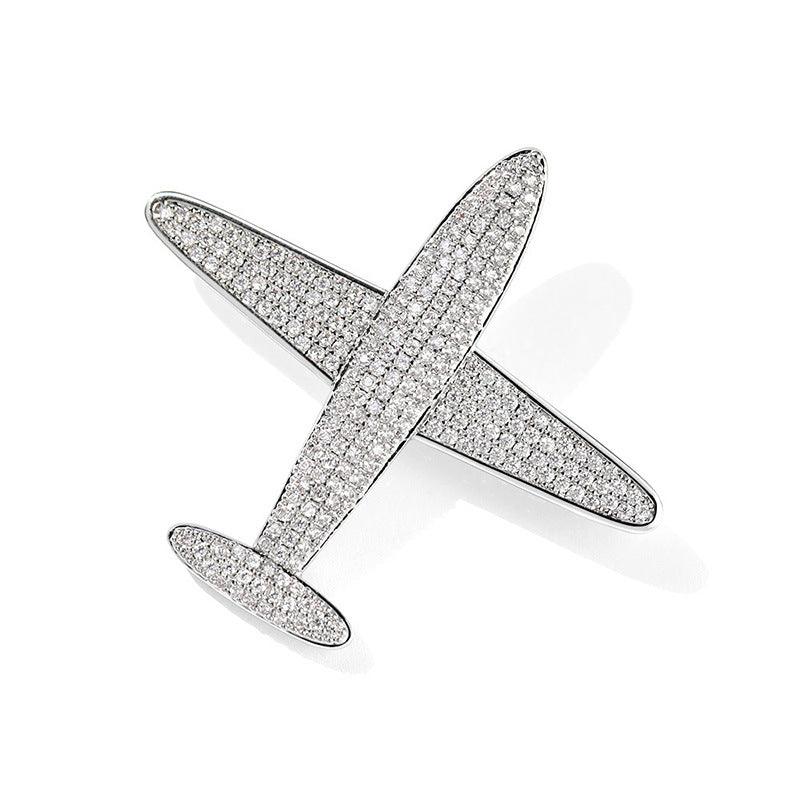 Airplane Brooch - Bijoux Royal