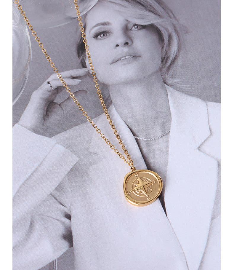 Compass Necklace - Bijoux Royal