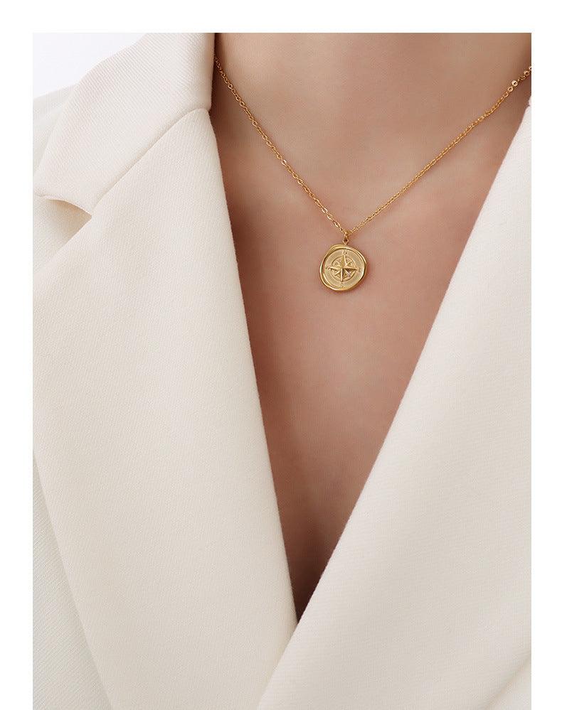 Compass Necklace - Bijoux Royal
