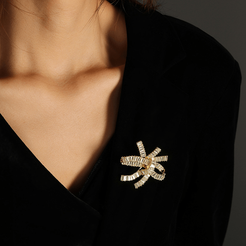 Bow Brooch - Bijoux Royal