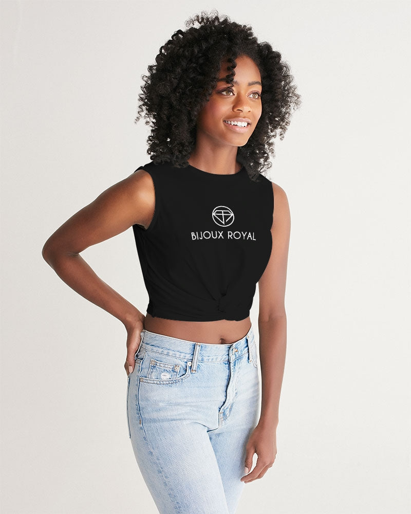 Women's Twist-Front Tank - Bijoux Royal