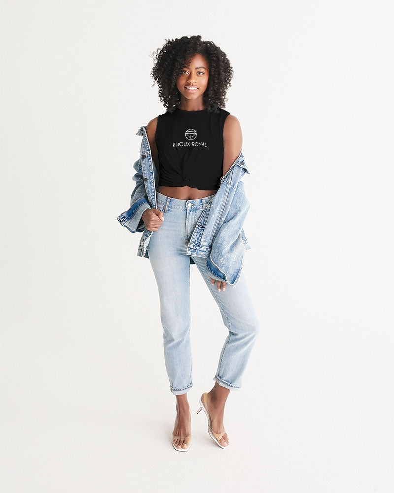 Women's Twist-Front Tank - Bijoux Royal