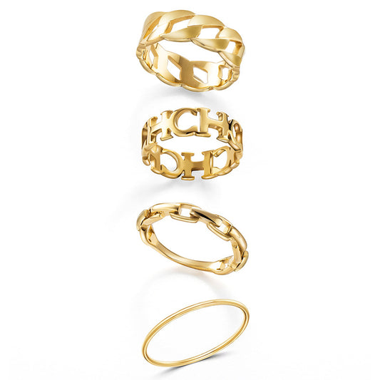 Richie Ring Set - Bijoux Royal