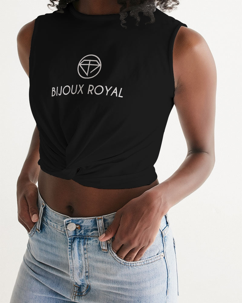 Women's Twist-Front Tank - Bijoux Royal