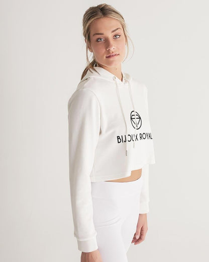 Bijoux Women's Cropped Hoodie - Bijoux Royal